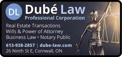 Dubé Law Professional Corporation BAG-FD-CORN-ON-1