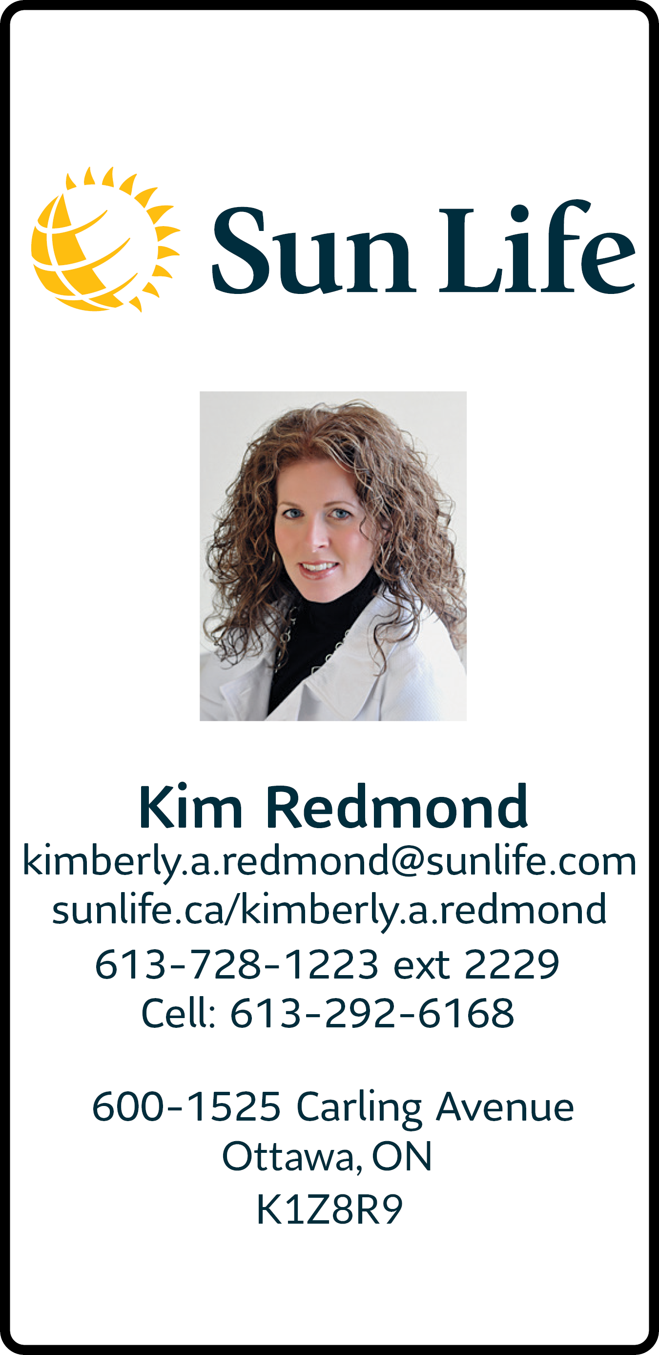 Kimberly Redmond- Sunlife Financial advisor