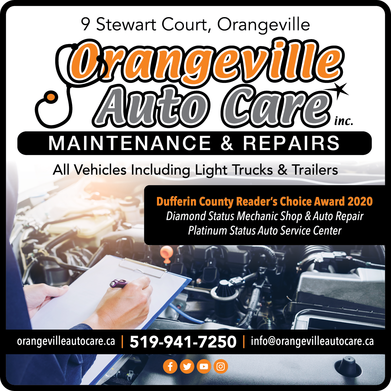Orangeville Auto Care Inc