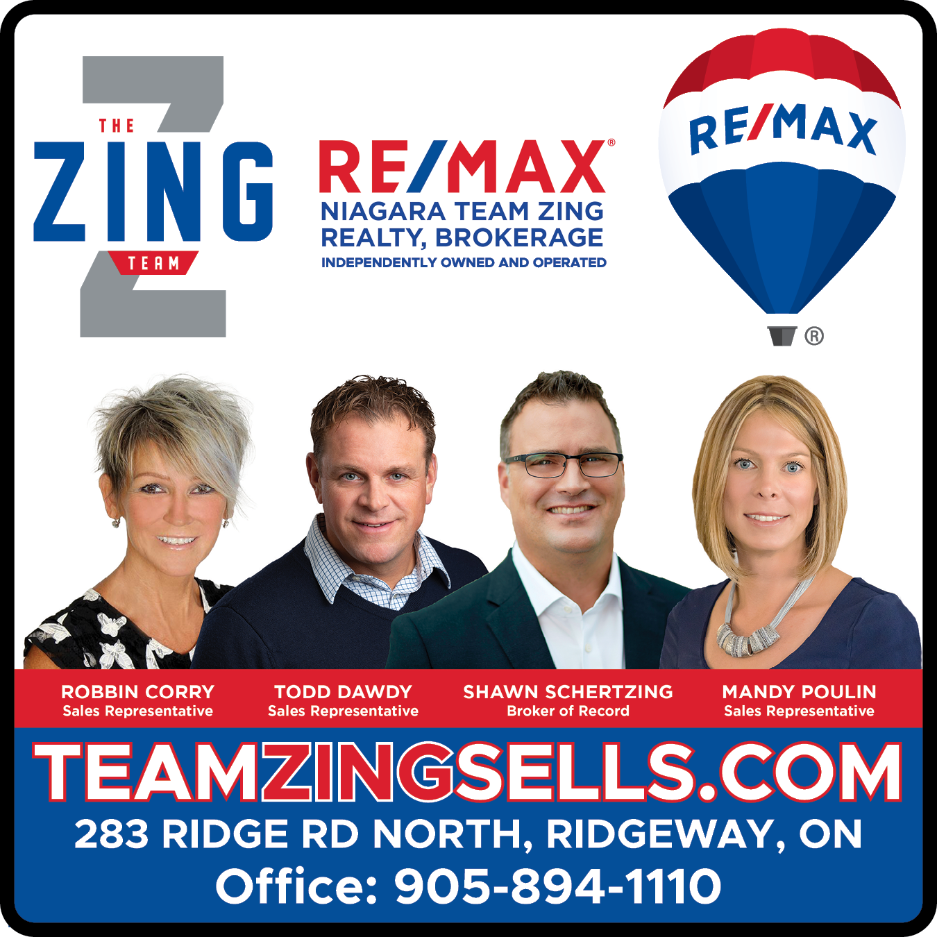 Remax Niagara Team Zing - Shawn Schertzing