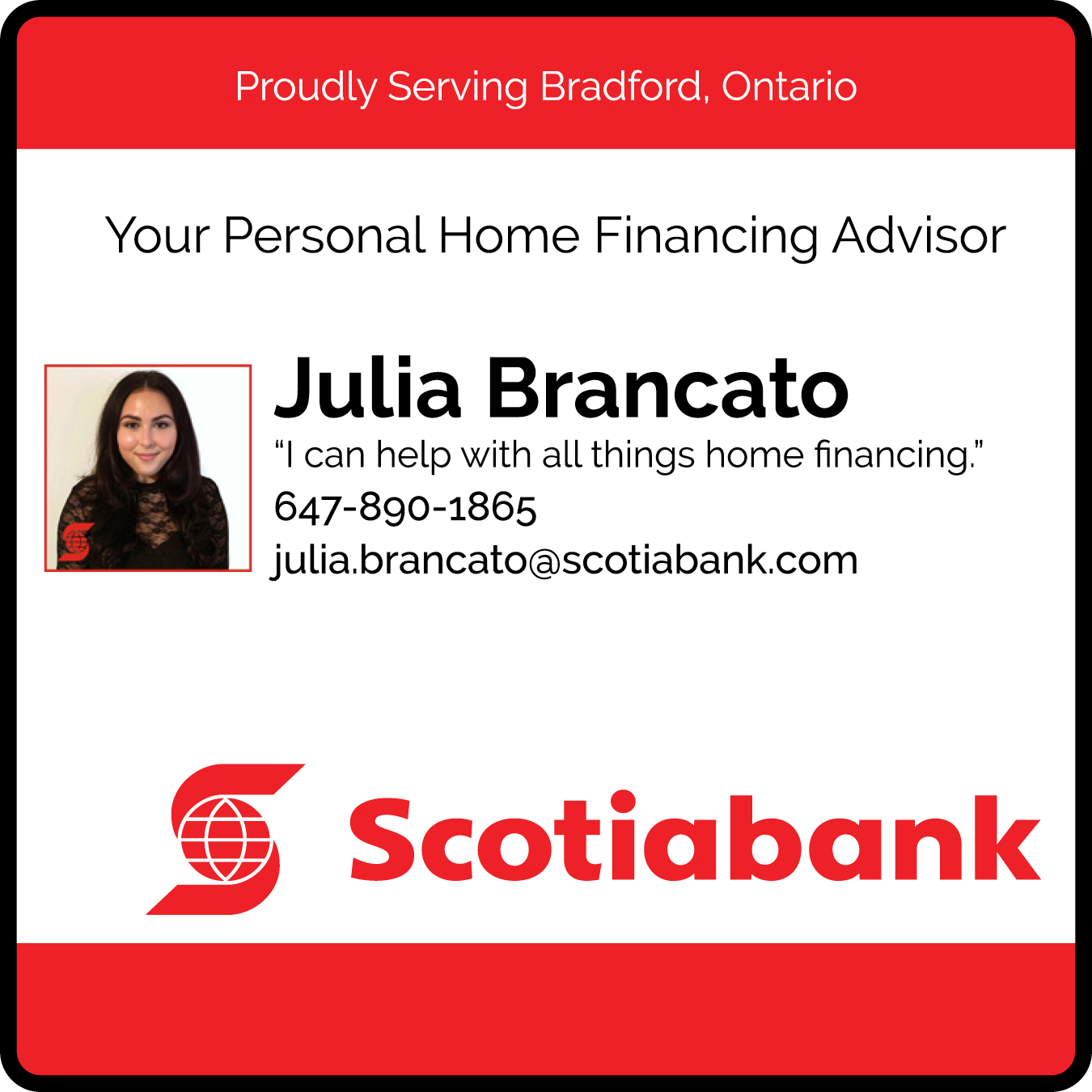 Scotia Bank Julia Brancato
