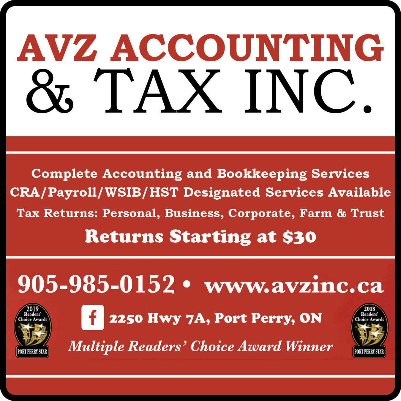 AVZ Accounting & Tax Inc