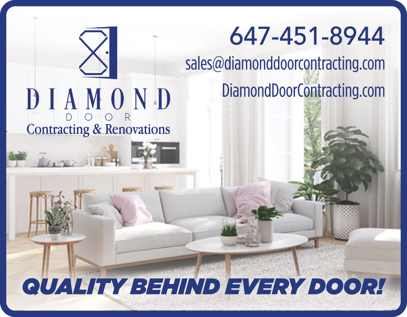 Diamond Door Contracting & Renovations