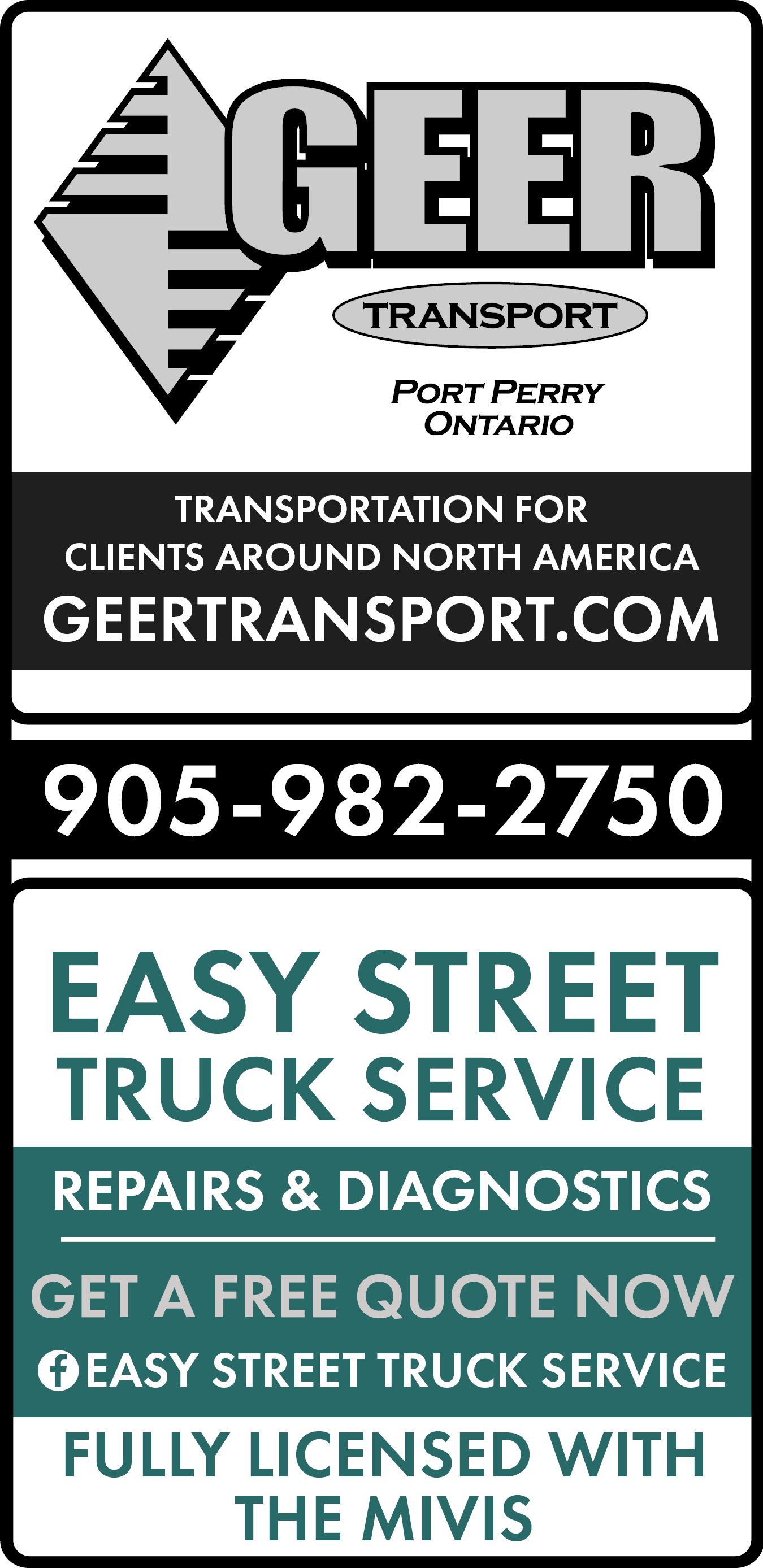 Geer Transport IncEasy Street Truck Service