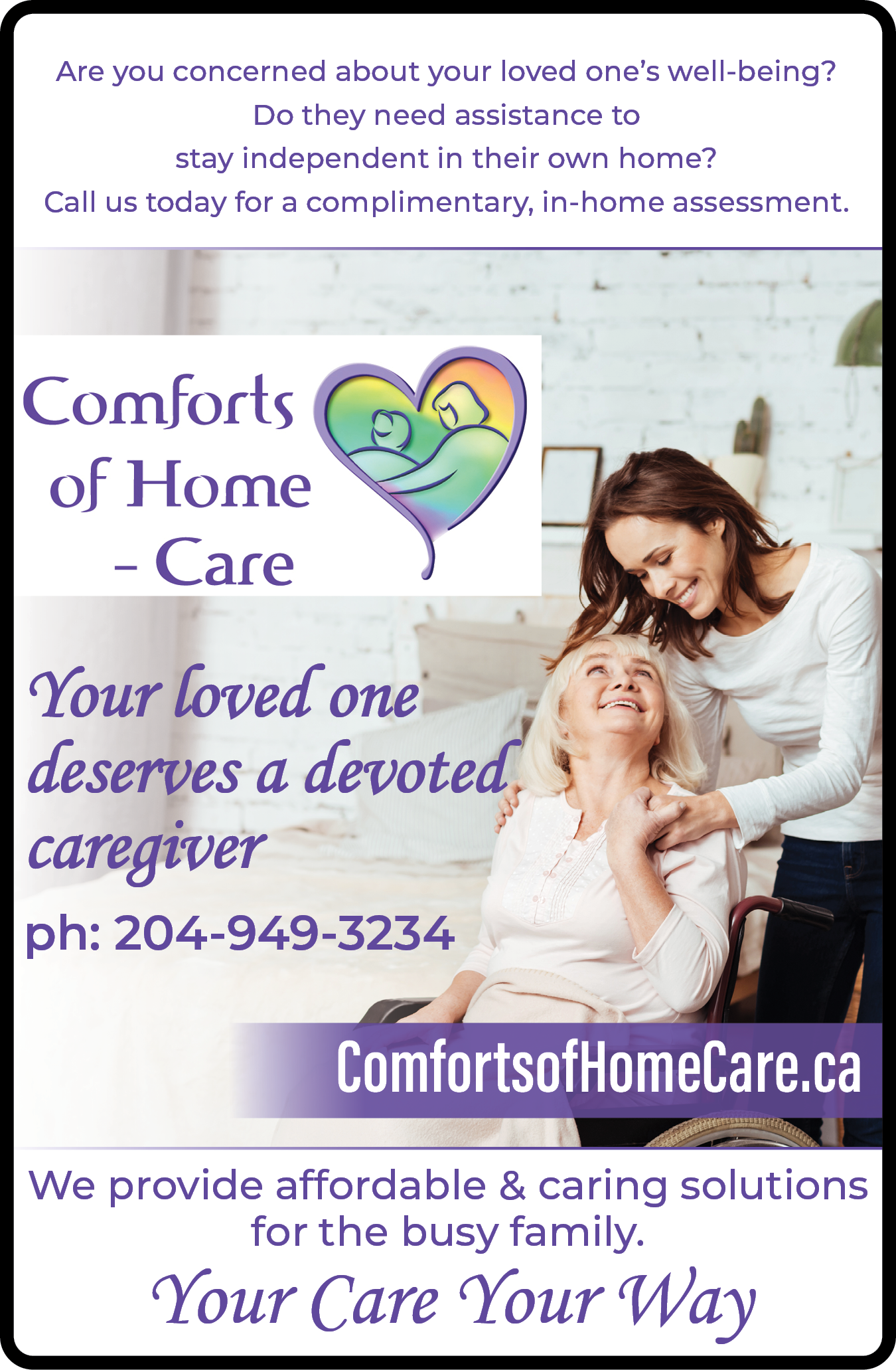 Comforts of Home Care