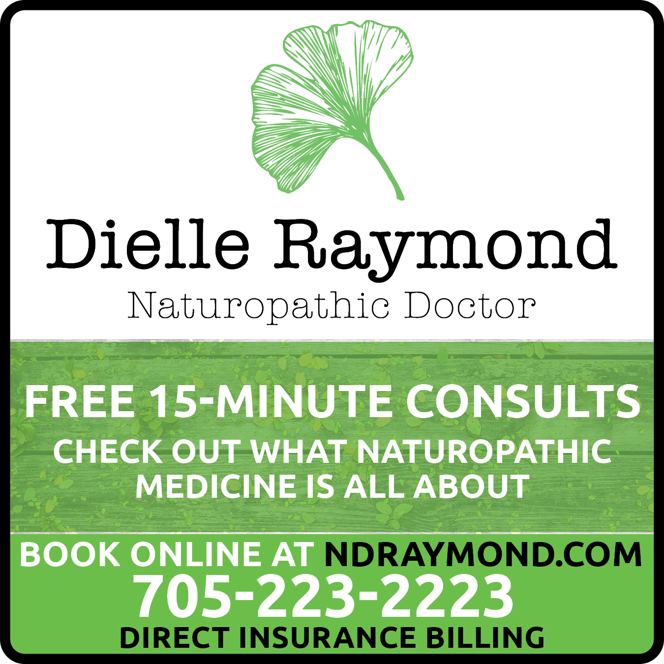 Dielle Raymond Naturopathic Doctor