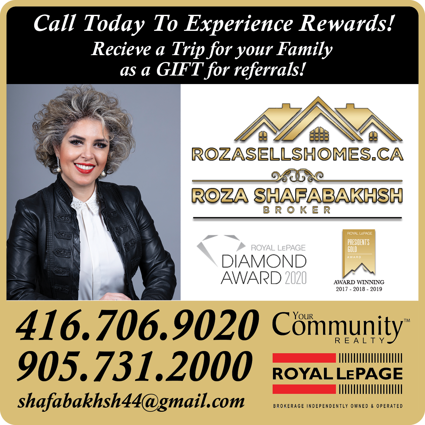 Roza Shafabakhsh - Royal LePage - Richmond Hill