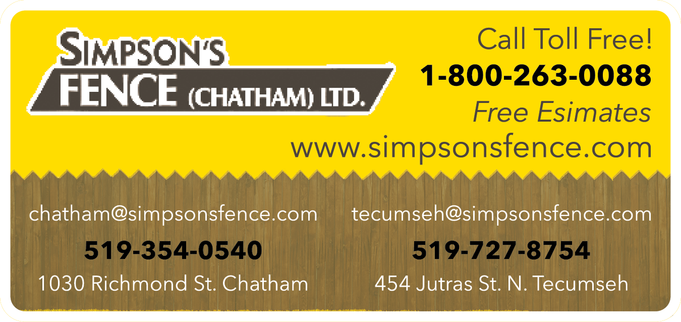 Simpson's Fence (Chatham) Ltd