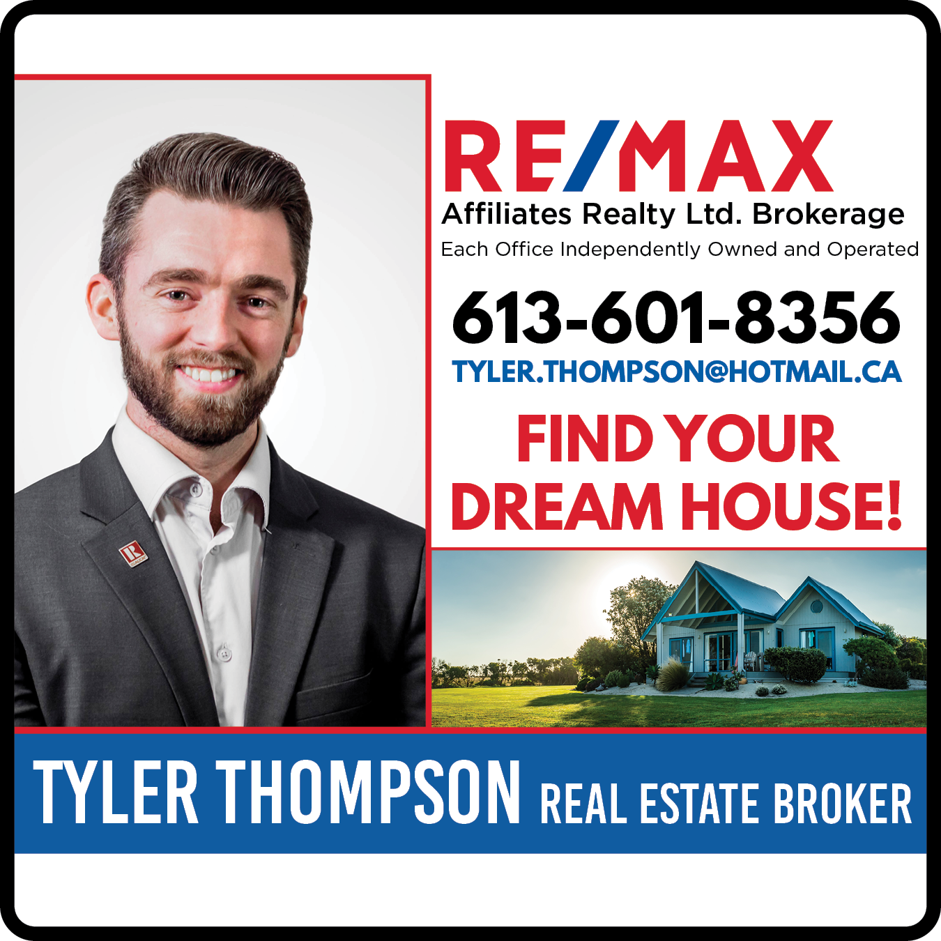Tyler Thompson, Remax Affiliates Realty Ltd