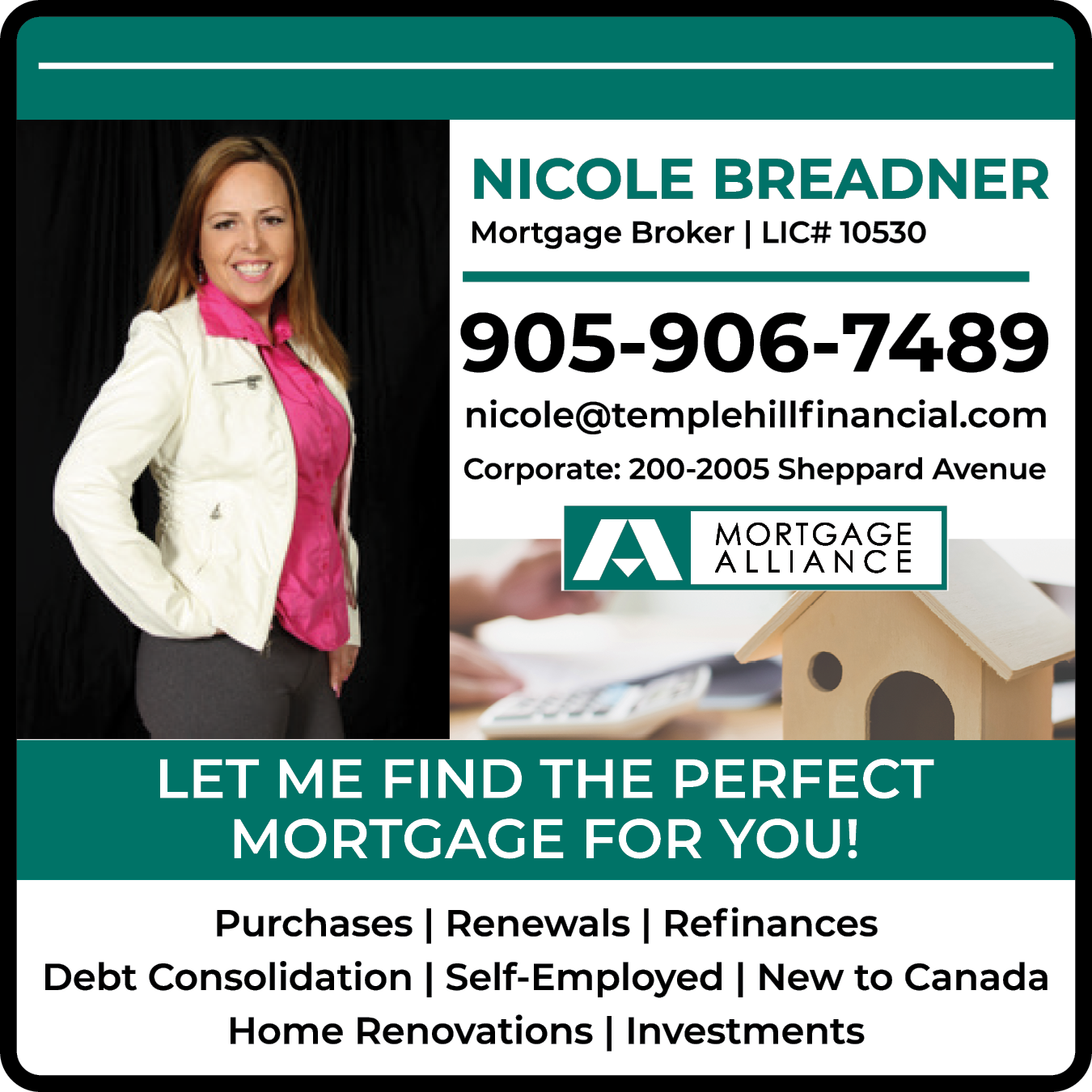 Nicole Breadner - Mortgage Alliance