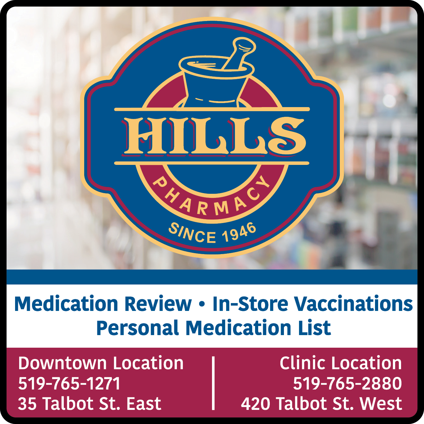 Hills Pharmacy Ltd 
