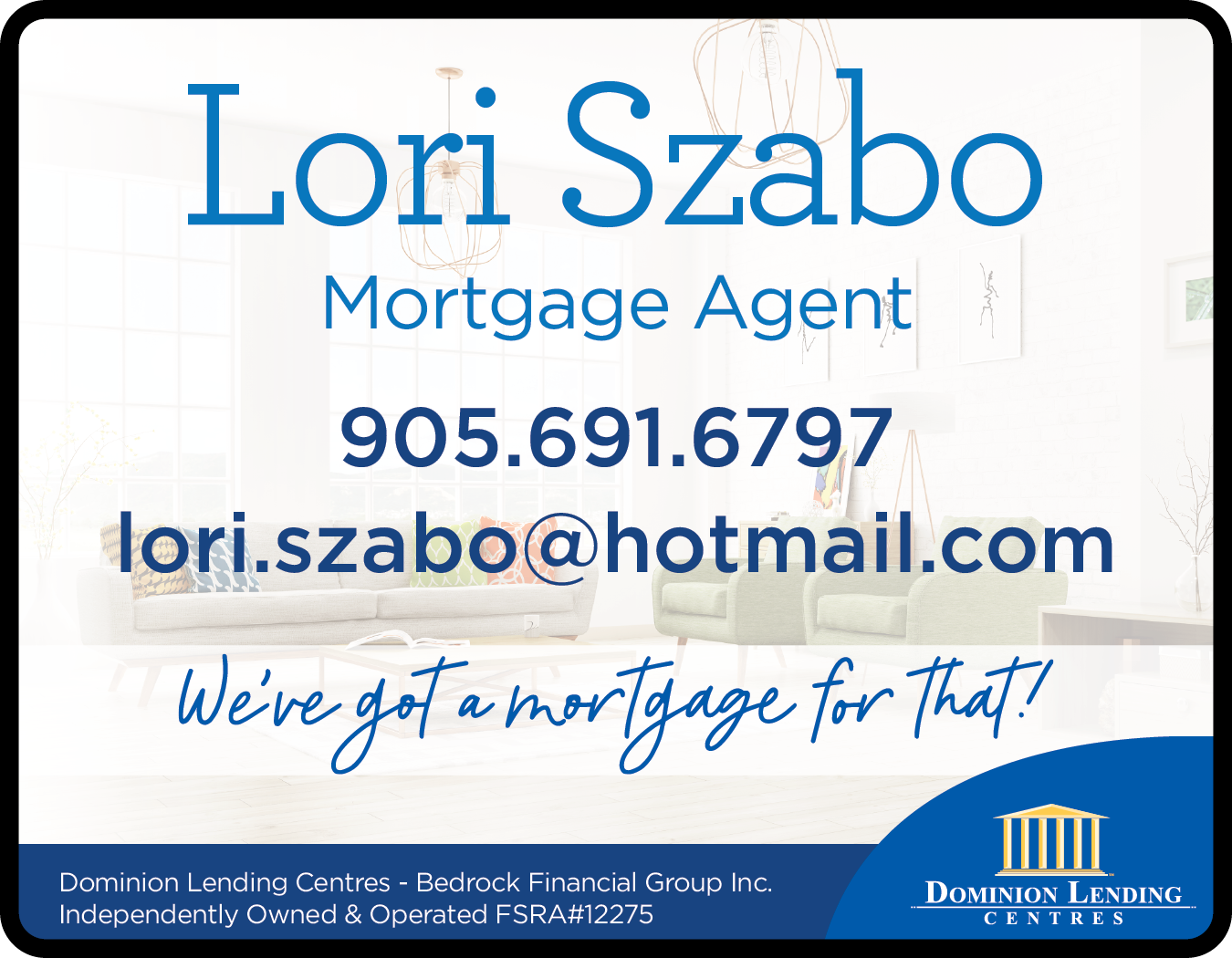 Lori Szabo Dominion Lending Centres