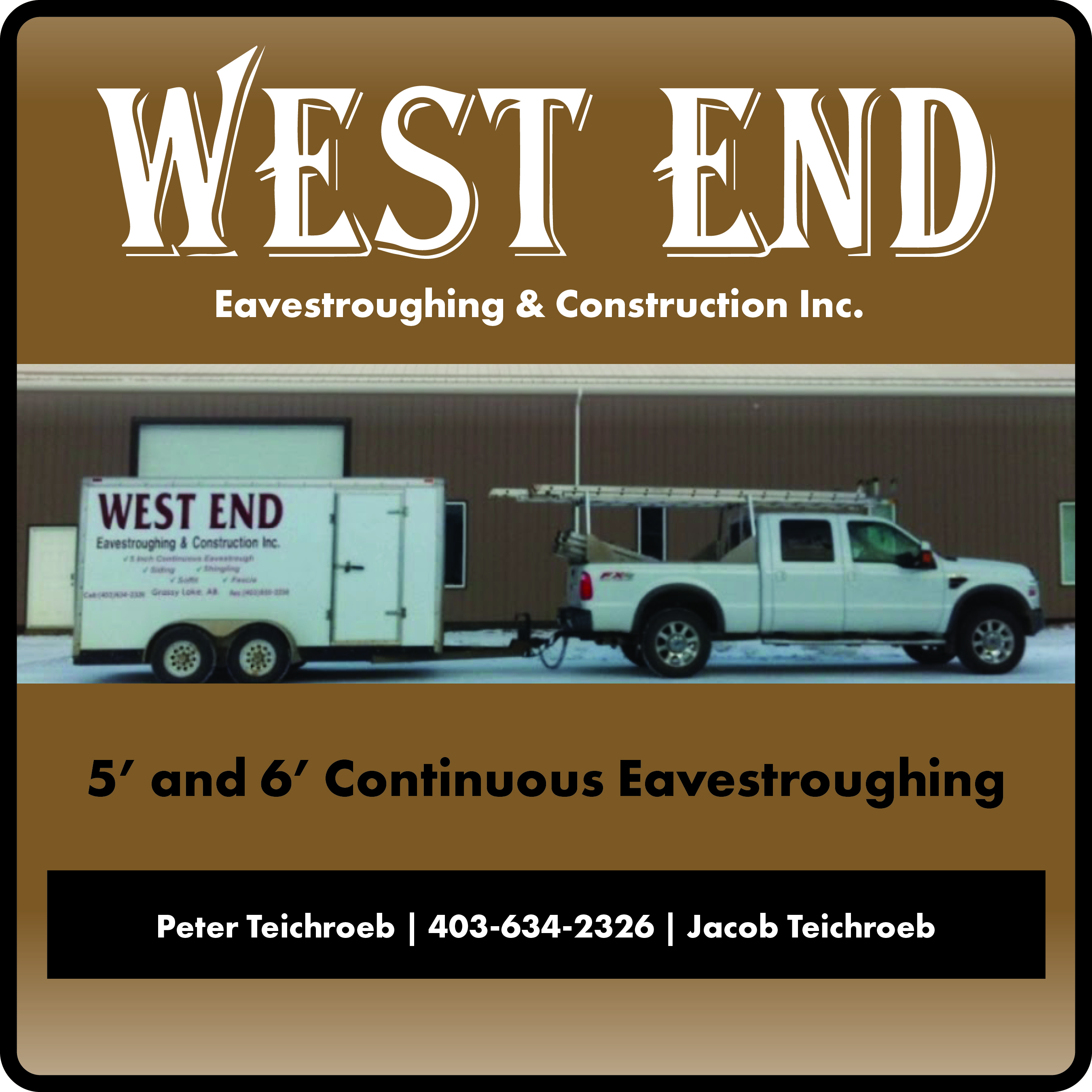 West End Eavestroughing & Construction Inc
