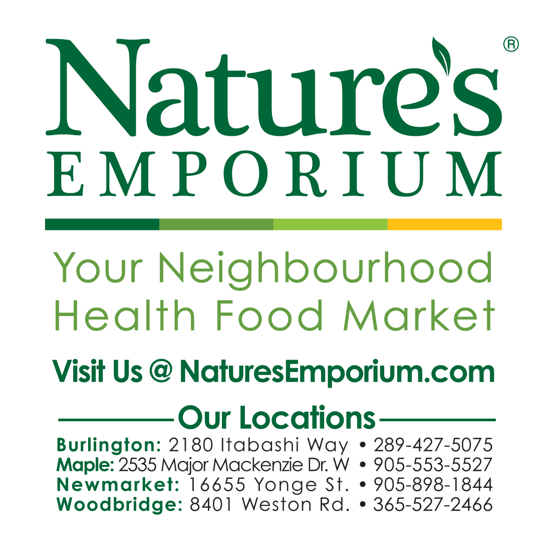 Nature's Emporium Burlington