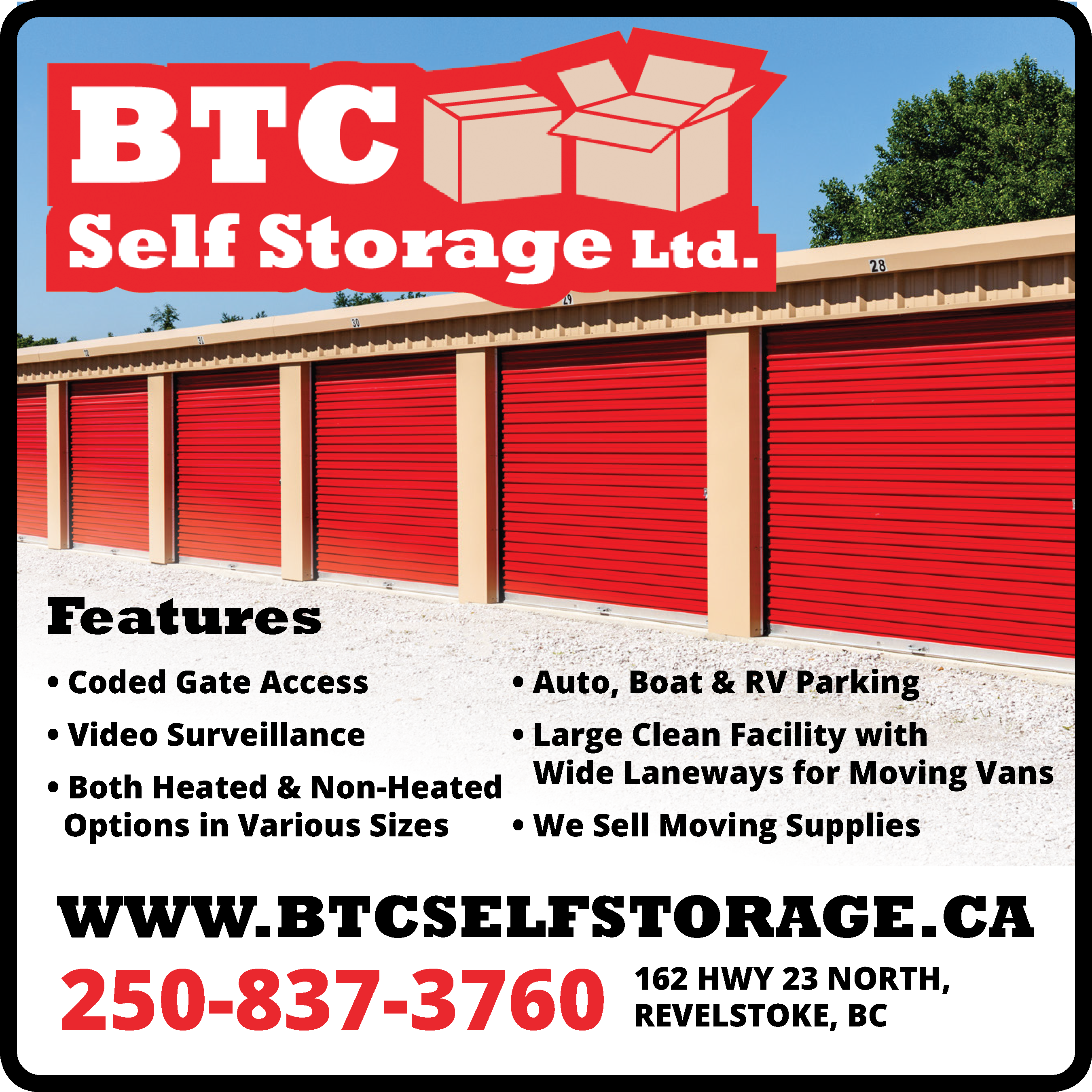 BTC Self Storage LTD 