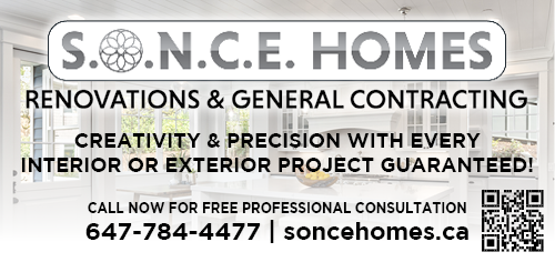 SONCE HOMES RENOVATIONS & GENERAL CONTRACTING