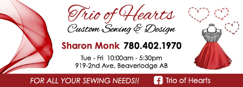 Trio of Hearts Custom Sewing & Design